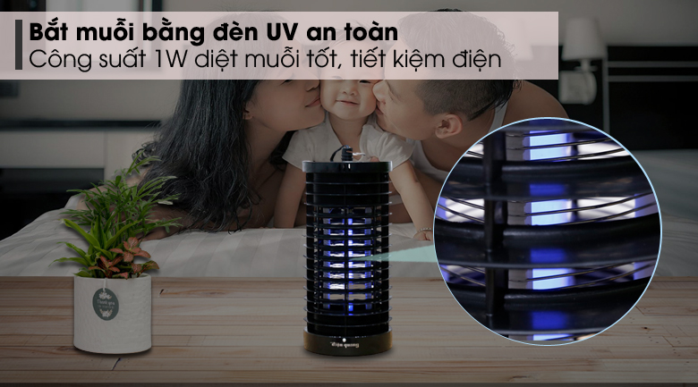 Đèn bắt muỗi Điện Quang ĐQ EML02 BL