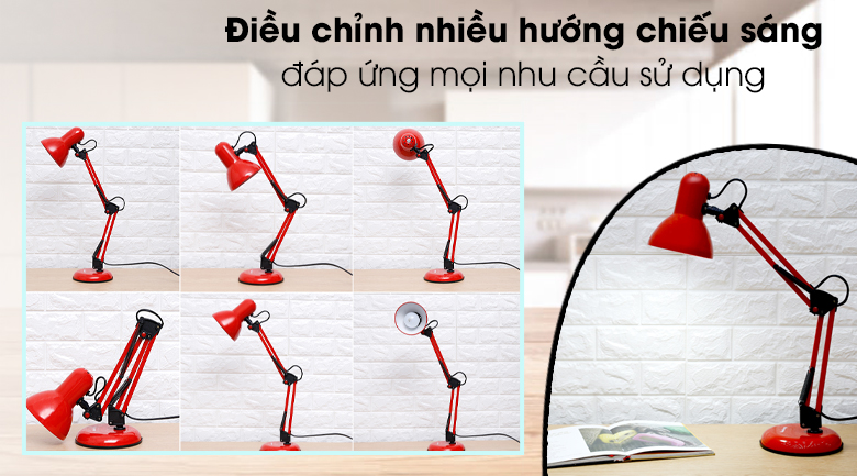 Đèn bàn học Điện Quang DKL14 R