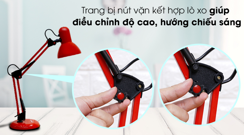 Đèn bàn học Điện Quang DKL14 R