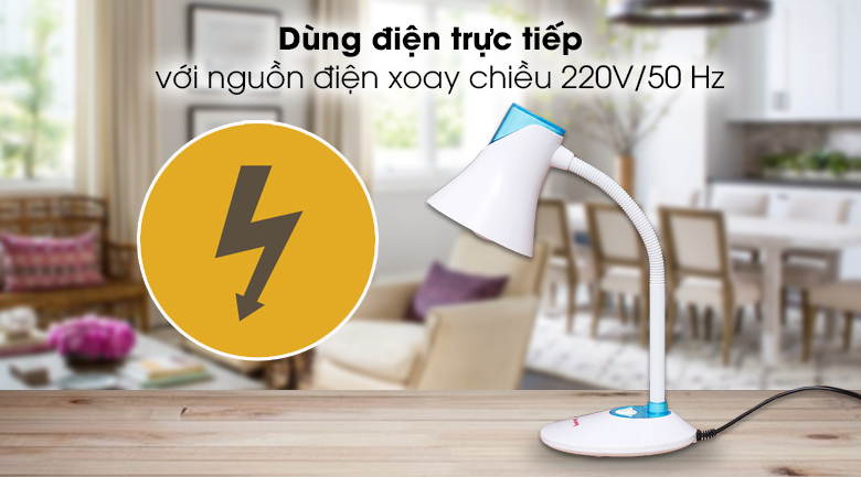 Đèn bàn học Điện Quang DKL15 (Bóng trắng)