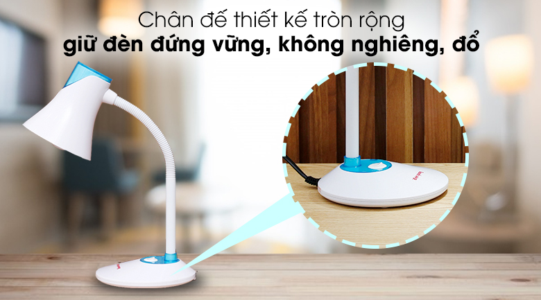 Đèn bàn học Điện Quang DKL15 (Bóng trắng)