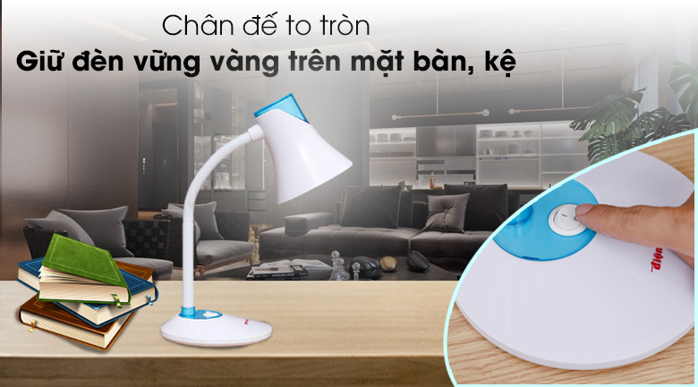 Đèn bàn học Điện Quang DKL15 (Bóng vàng)