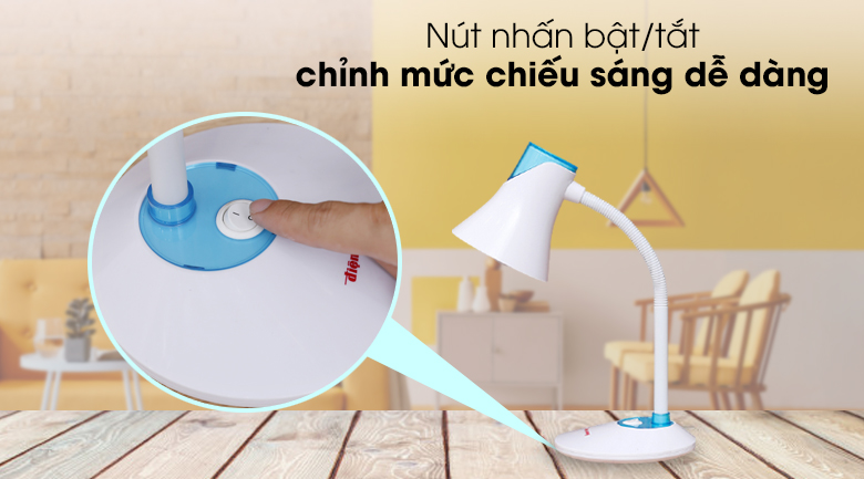 Đèn bàn học Điện Quang DKL15 (Bóng vàng)