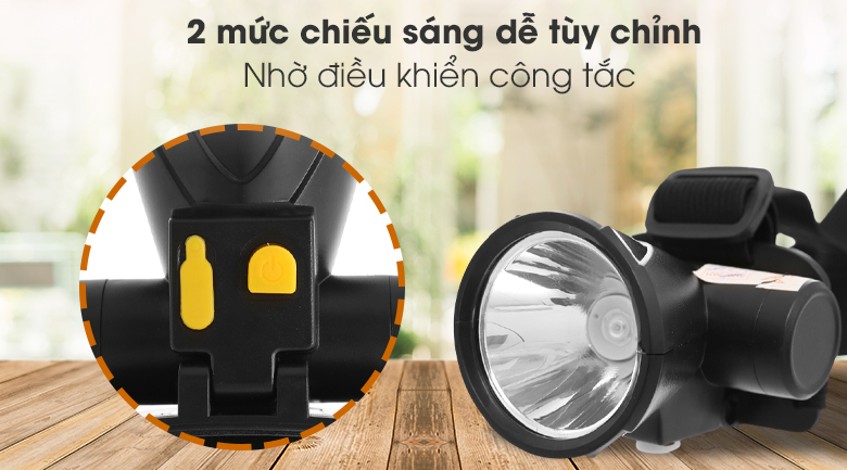 Đèn pin đội đầu YAGE YG-U107