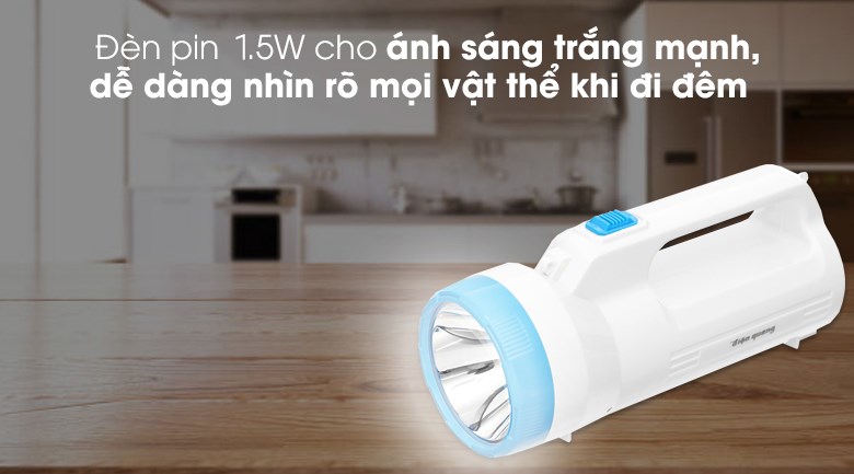 Đèn pin sạc Điện Quang ĐQ PFL06 R WB