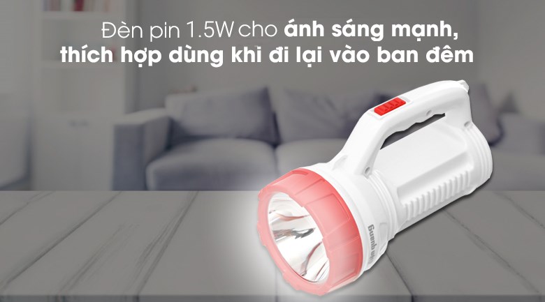 Đèn pin sạc Điện Quang ĐQ PFL08 R WR