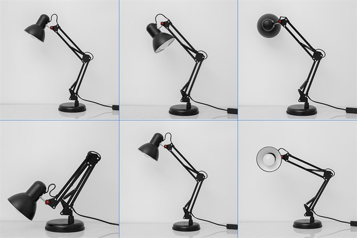 Đèn bàn học Sunhouse SHE-13LED-A6 Màu Đen