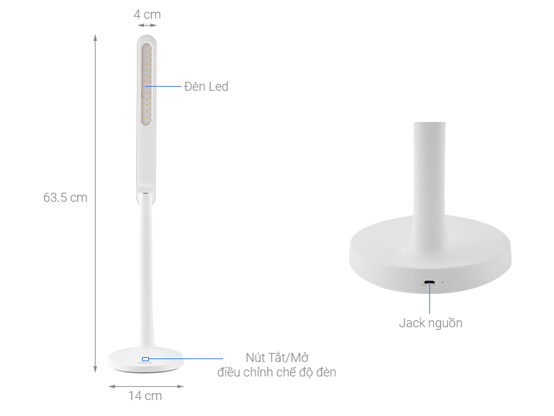 Đèn bàn sạc LED Panasonic HHGLT034188