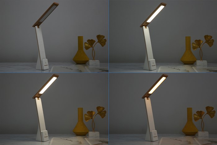 Đèn bàn sạc LED Panasonic HHGLT0339W88L Trắng Màu Trắng - Vàng