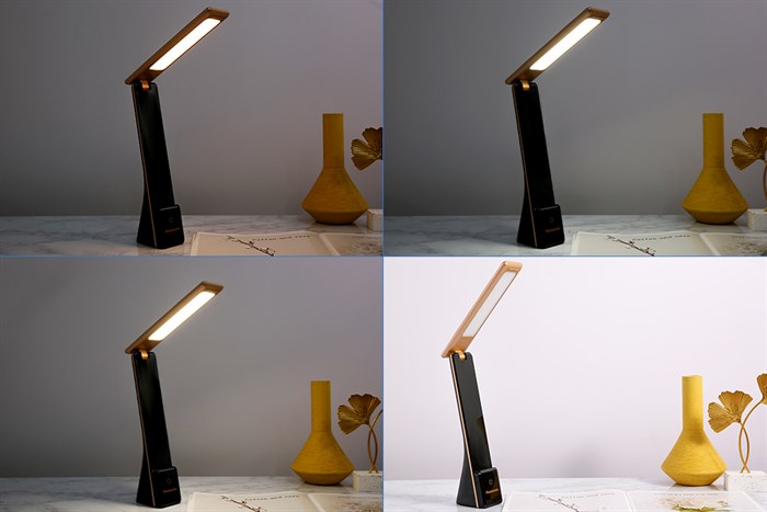 Đèn bàn sạc LED Panasonic HHGLT0339B88L Đen Màu Đen