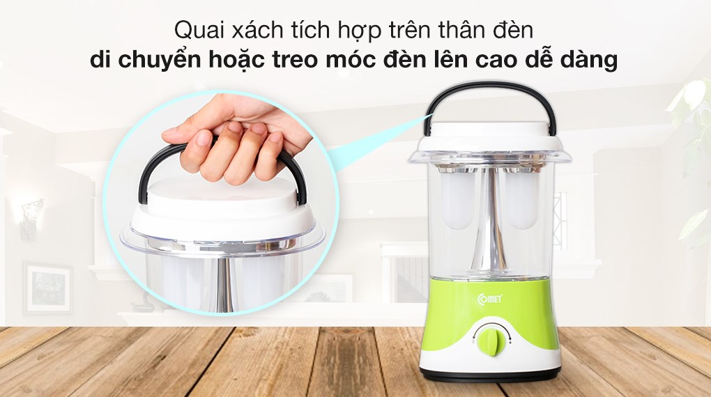 Đèn sạc LED Comet CRL3102