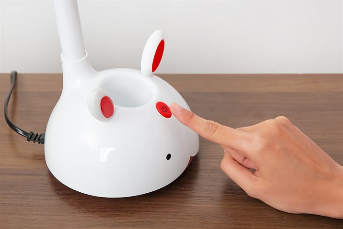 Đèn bàn học Comet CT411 Màu Trắng - Đỏ