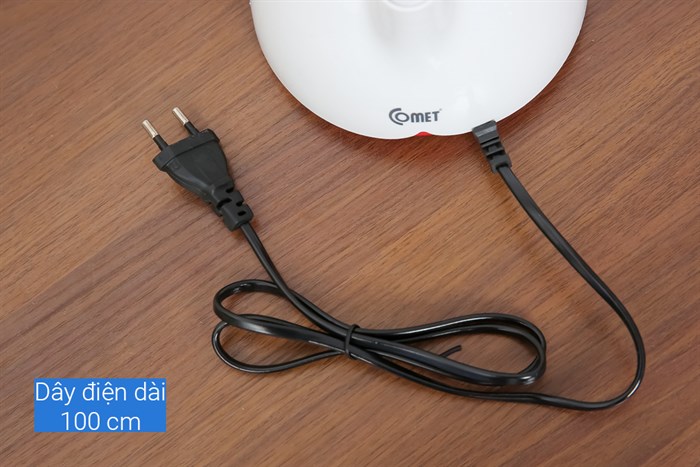 Đèn bàn học Comet CT411 Màu Trắng - Đỏ