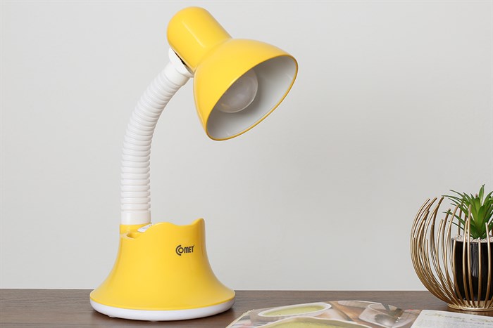 Đèn bàn học Comet CT413 Màu Vàng