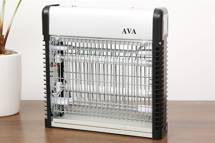 Đèn bắt muỗi AVA JB20E-2X6W Màu Bạc