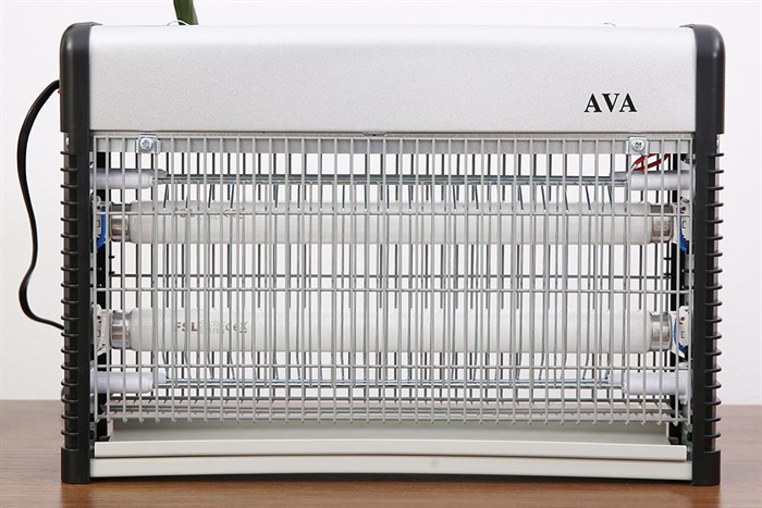 Đèn bắt muỗi AVA JB20E-2X10W Màu Bạc
