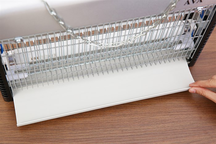 Đèn bắt muỗi AVA JB20E-2X10W Màu Bạc