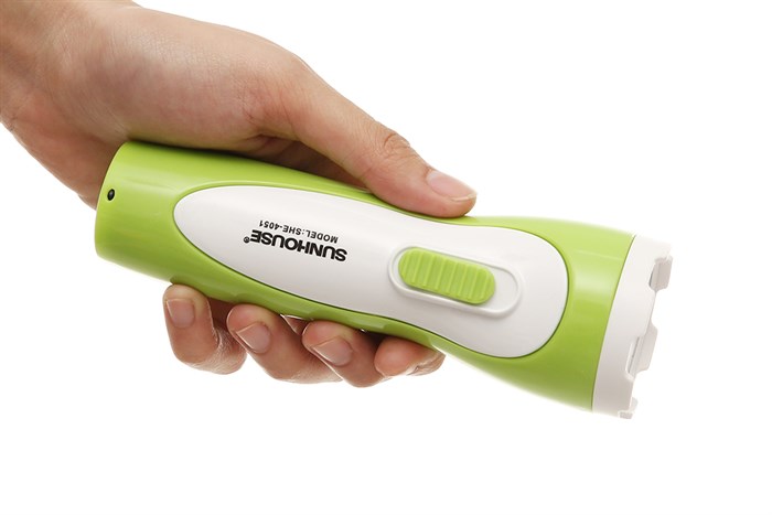 Đèn pin sạc Sunhouse SHE-4051 Màu Xanh lá