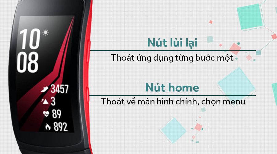 Vòng đeo tay thông minh Samsung Gear Fit2 Pro