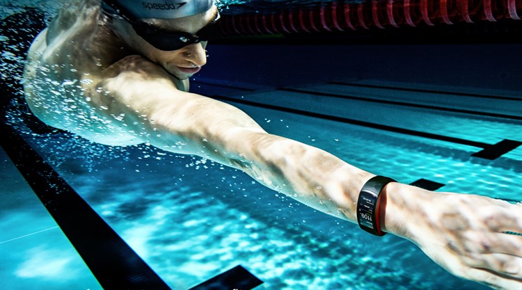 Vòng đeo tay thông minh Samsung Gear Fit2 Pro Màu Đen - Đỏ