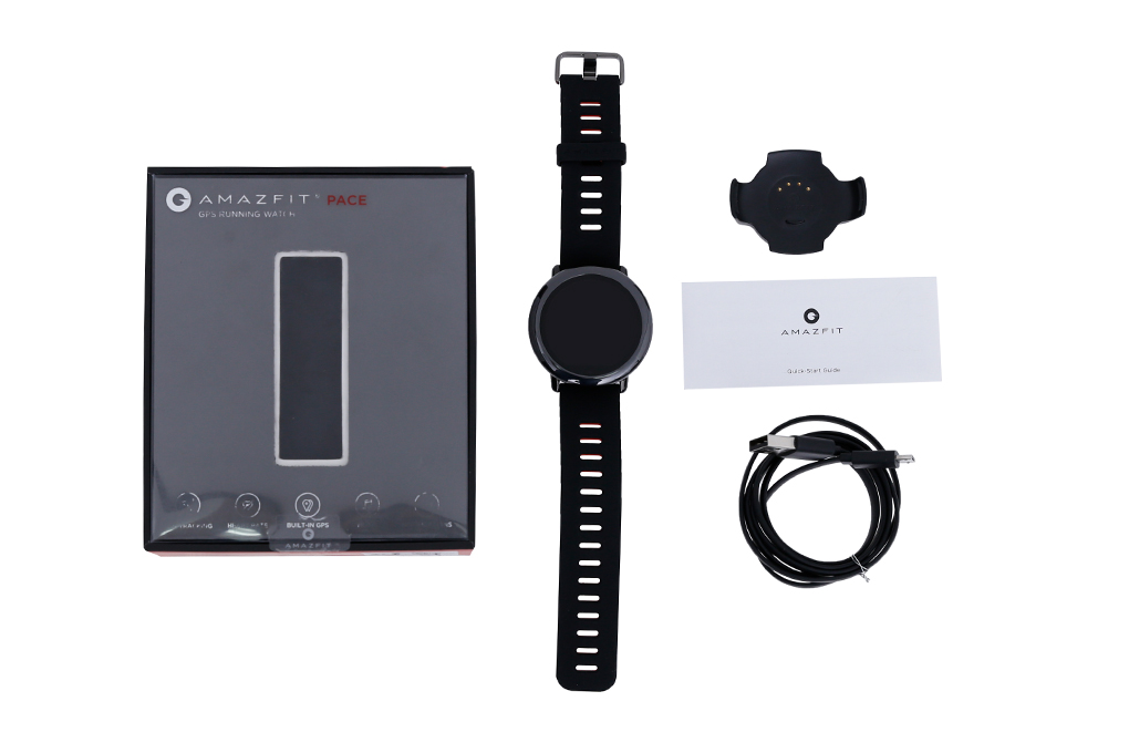 Bộ sản phẩm gồm: Hộp, Đồng hồ, Sạc, Sách hướng dẫn