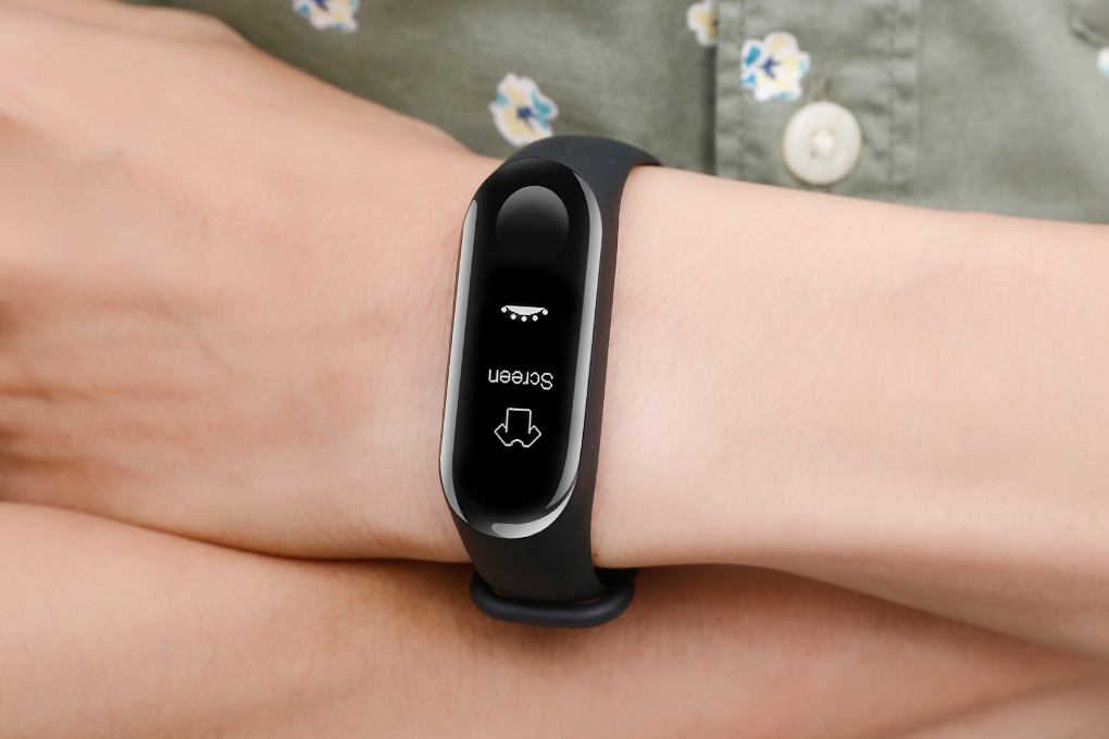 Vòng đeo tay thông minh Mi Band 3 Màu Đen