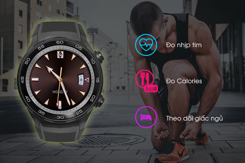 Đồng hồ thông minh Huawei Watch 2 - Tiện ích sức khỏe