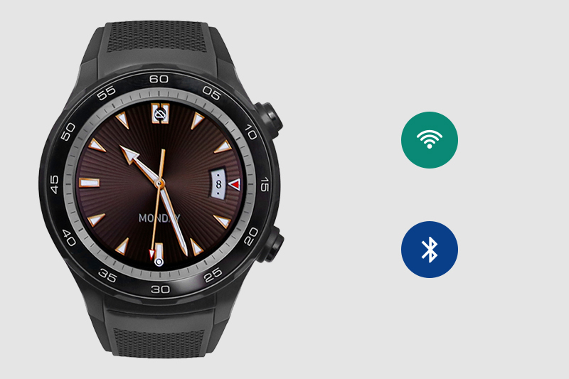 Các kết nối trên đồng hồ thông minh Huawei Watch 2
