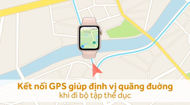 Apple Watch S4 GPS 40mm Viền Nhôm dây cao su