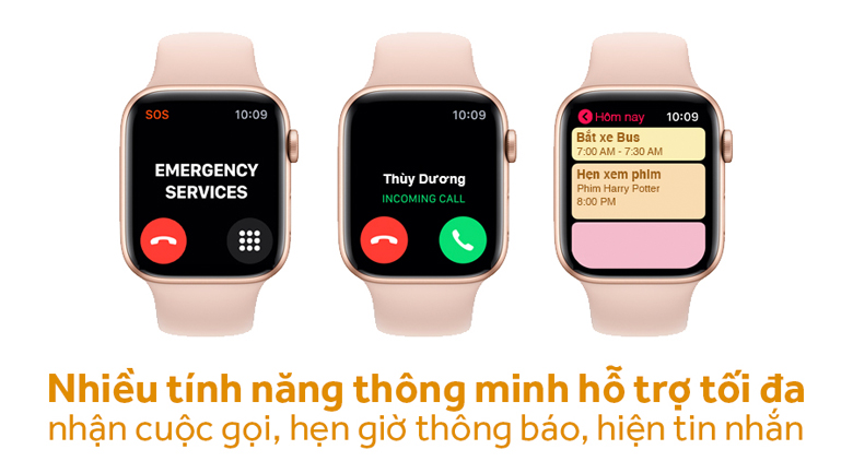 Apple Watch S4 GPS 40mm Viền Nhôm dây cao su