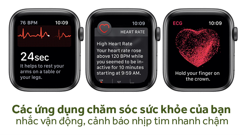 Apple Watch S4 GPS 40mm viền nhôm dây vải