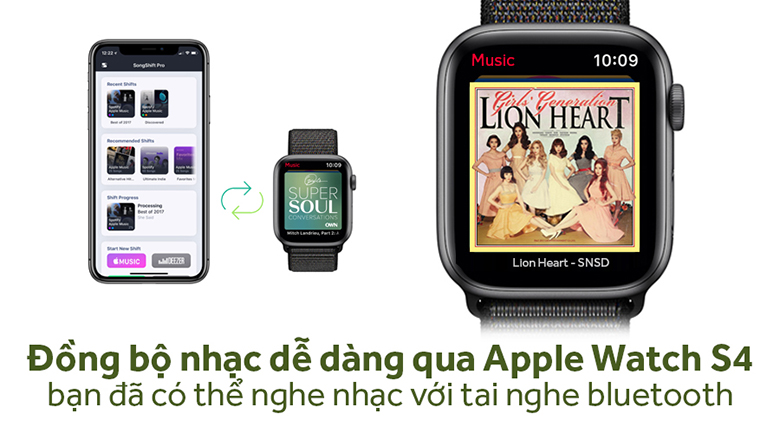 Apple Watch S4 GPS 40mm viền nhôm dây vải
