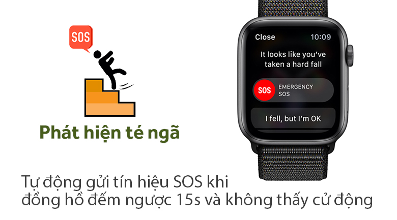 Apple Watch S4 GPS 40mm viền nhôm dây vải