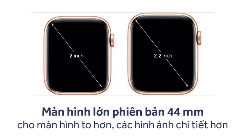 Apple Watch S4 GPS 44mm viền nhôm dây vải