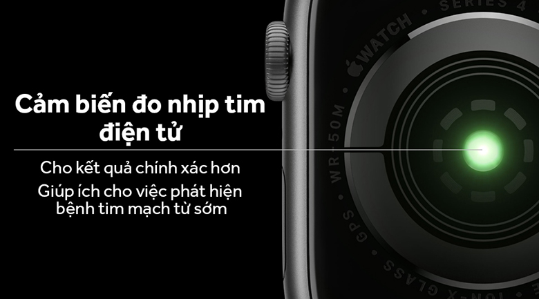 Apple Watch S4 GPS 44mm viền nhôm dây vải