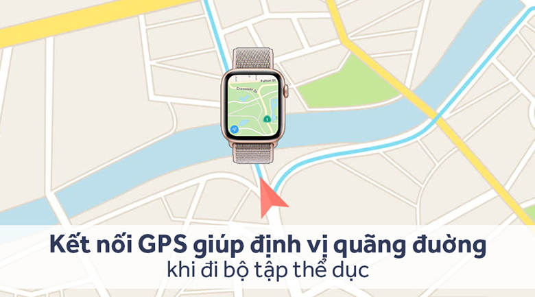 Apple Watch S4 GPS 44mm viền nhôm dây vải