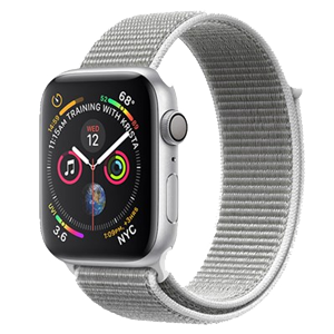 Apple Watch S4 GPS 44mm viền nhôm dây vải Màu Xám