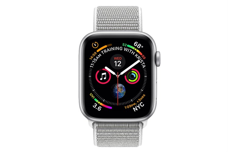 Apple Watch S4 GPS 44mm viền nhôm dây vải