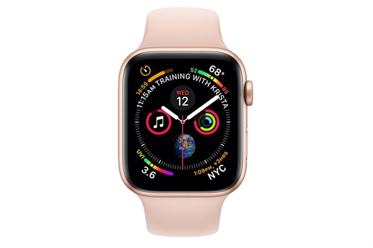 Apple Watch S4 GPS 44mm viền nhôm dây cao su