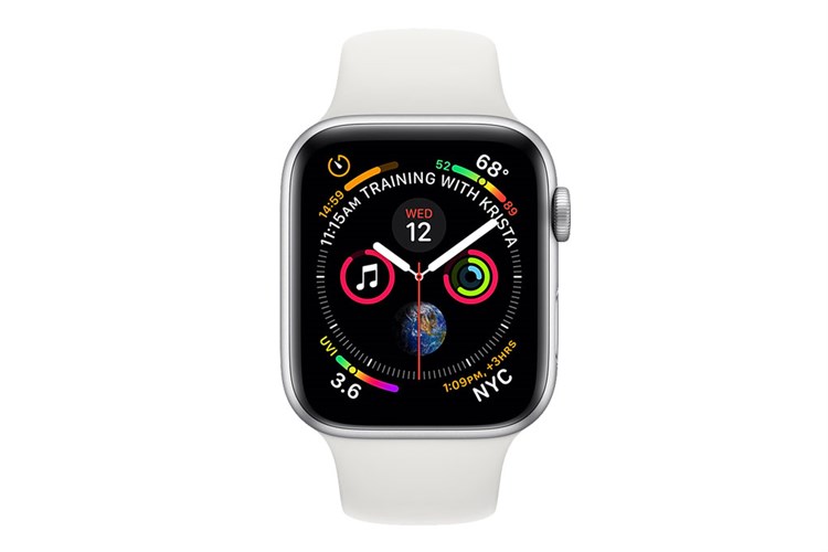 Apple Watch S4 GPS 44mm viền nhôm dây cao su