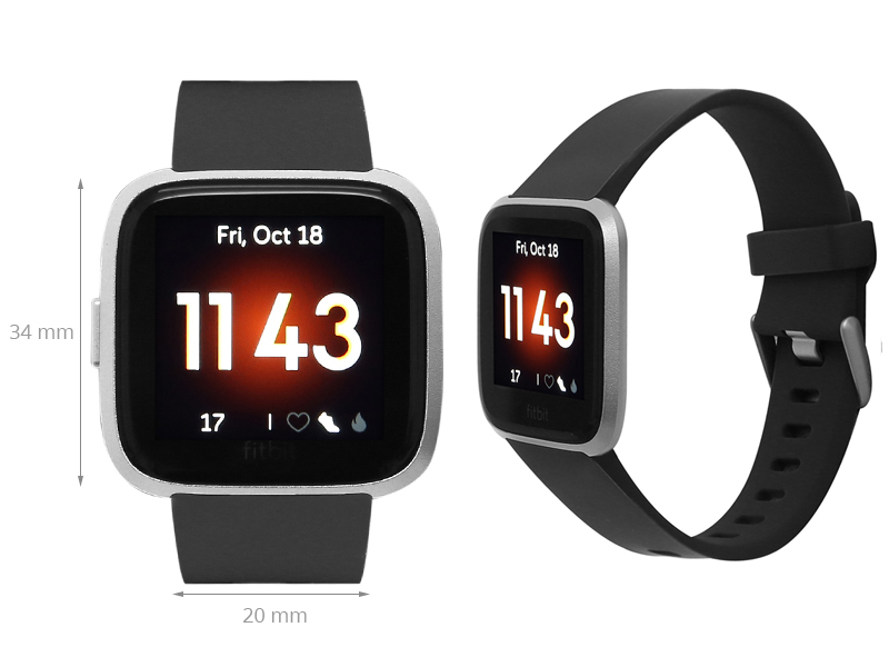 Đồng hồ thông minh Fitbit Versa dây cao su