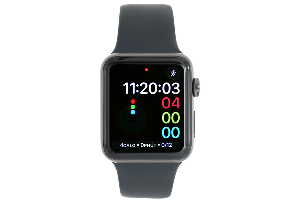 Apple Watch S3 GPS 42mm viền nhôm dây silicone - 4