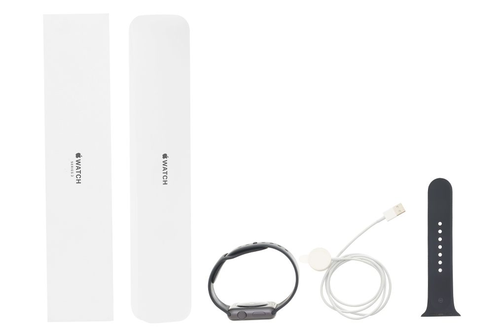 Apple Watch S3 GPS 42mm viền nhôm dây silicone - 15