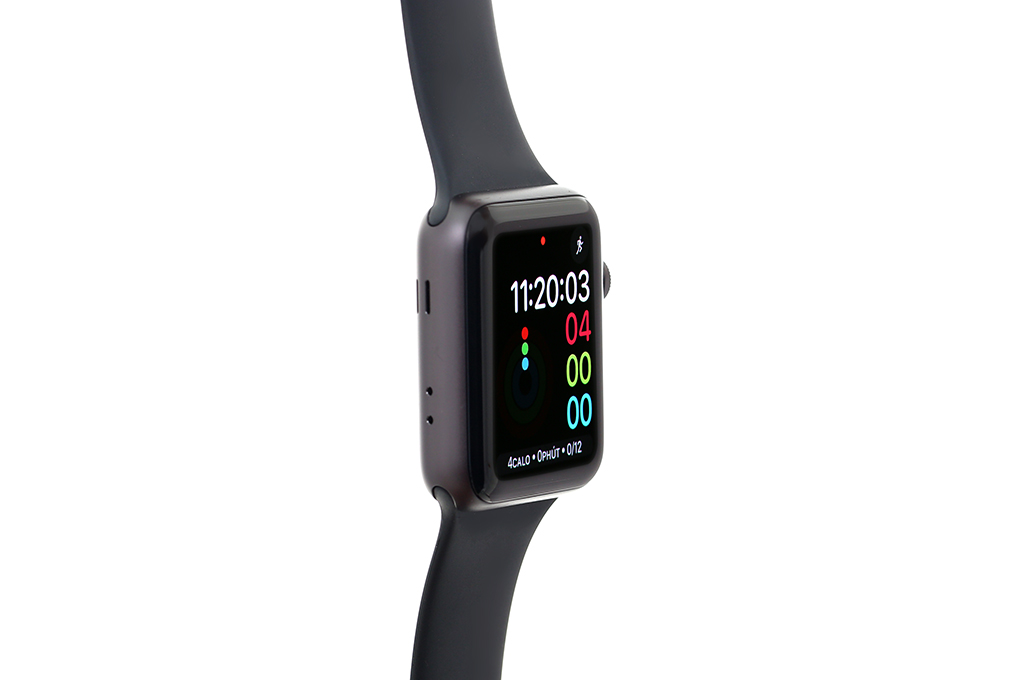 Apple Watch S3 GPS 42mm viền nhôm dây silicone - 9
