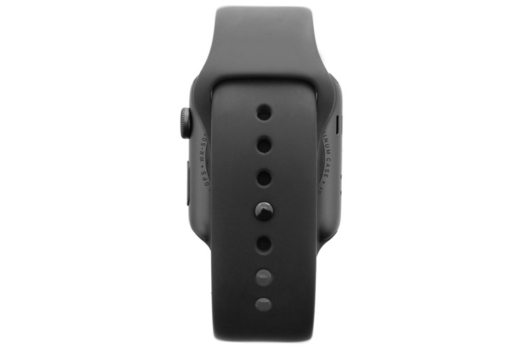 Apple Watch S3 GPS 42mm viền nhôm dây silicone Màu Đen