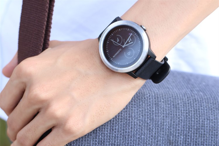 Đồng hồ thông minh Garmin Vivoactive 3 Màu Đen
