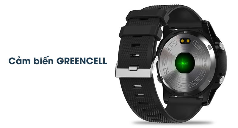 Thuật toán đo nhịp tim GREENCELL của Đồng hồ thông minh Zeblaze VIBE 3 HR Đen