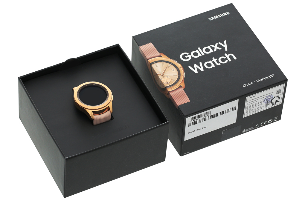 Đồng hồ thông minh Samsung Galaxy Watch 42mm Màu Hồng phấn