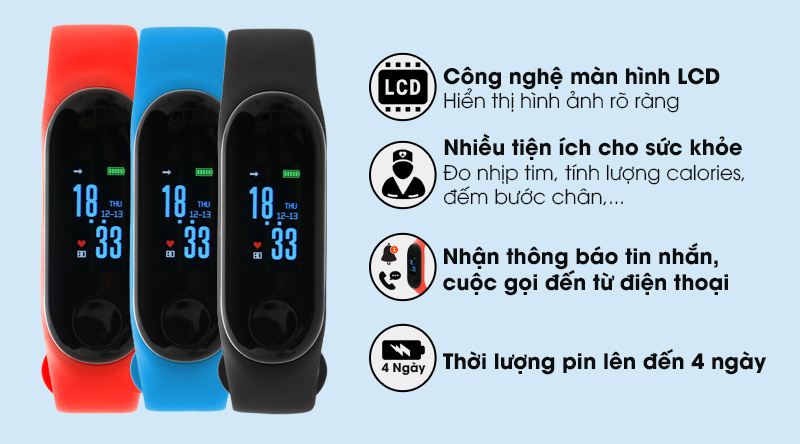 Vòng tay thông minh Sinophy Sport B14