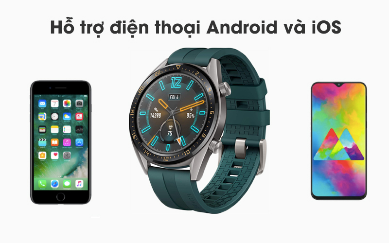 kết nối trên Huawei Watch GT